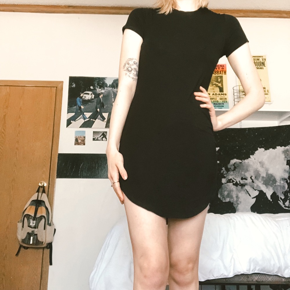 Forever 21 Black Bodycon Dress